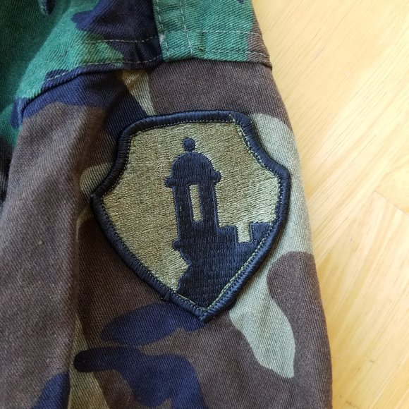 X-Small X-Short Woodland Camouflage Coat Jacket - Selma Apparel - Picture 10 of 10